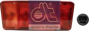 DT Spare Parts 7.25203 - Задний фонарь www.autospares.lv