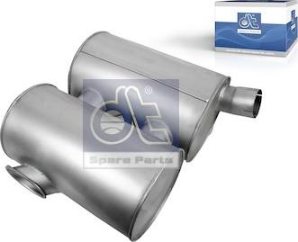 DT Spare Parts 7.22030 - Vidējais / Gala izpl. gāzu trokšņa slāpētājs www.autospares.lv