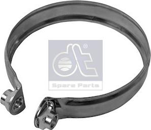 DT Spare Parts 7.22177 - Savienojošie elementi, Izplūdes gāzu sistēma www.autospares.lv