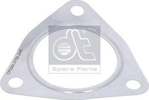 DT Spare Parts 7.22245 - Blīve, Izplūdes caurule www.autospares.lv