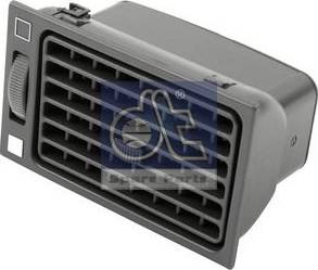 DT Spare Parts 7.76250 - Ventilācijas atvere, Instrumentu panelis www.autospares.lv