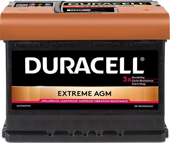 DURACELL 016560010801 - Startera akumulatoru baterija www.autospares.lv