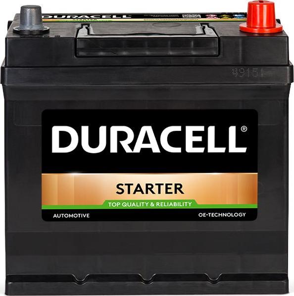 DURACELL 010545770801 - Starter Battery www.autospares.lv