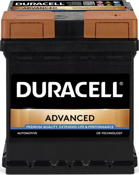 DURACELL 013542080801 - Startera akumulatoru baterija autospares.lv