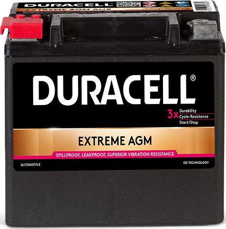 DURACELL 025514000801 - Starter Battery www.autospares.lv