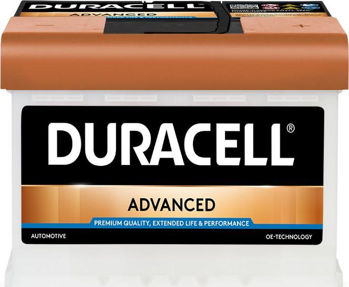 DURACELL 013550400801 - Starter Battery www.autospares.lv