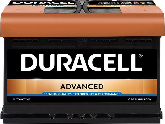 DURACELL 013574120801 - Startera akumulatoru baterija autospares.lv