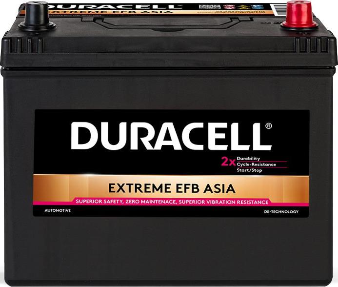 DURACELL 012570150801 - Startera akumulatoru baterija autospares.lv