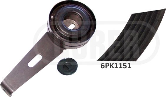 Dürer 423002 - Поликлиновый ременный комплект www.autospares.lv