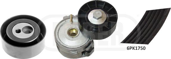 Dürer 123003 - Поликлиновый ременный комплект www.autospares.lv