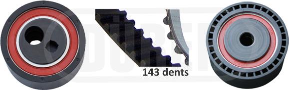 Dürer 321082 - Timing Belt Set www.autospares.lv