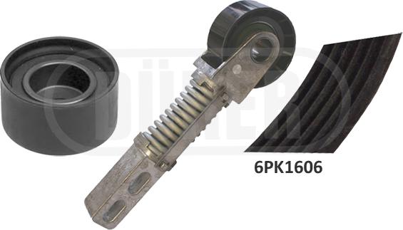 Dürer 263001 - Поликлиновый ременный комплект www.autospares.lv