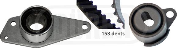 Dürer DK561050 - Zobsiksnas komplekts autospares.lv