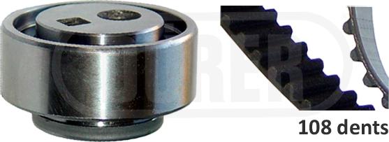 Dürer DK221053 - Комплект зубчатого ремня ГРМ www.autospares.lv