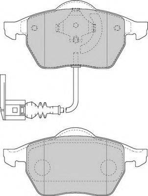 VEMA 834296 - Bremžu uzliku kompl., Disku bremzes autospares.lv