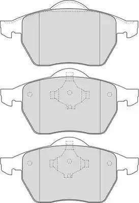 Duron DBP391167 - Тормозные колодки, дисковые, комплект www.autospares.lv