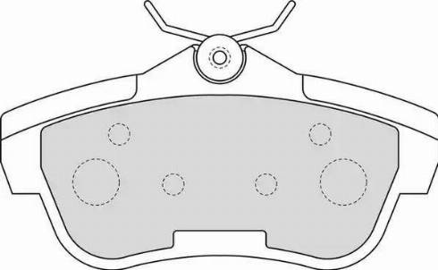 Duron DBP341772 - Brake Pad Set, disc brake www.autospares.lv