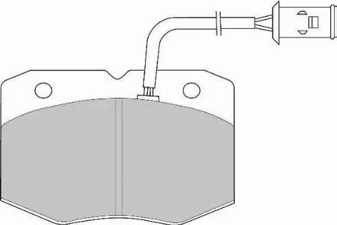 Duron DBP290713 - Bremžu uzliku kompl., Disku bremzes www.autospares.lv