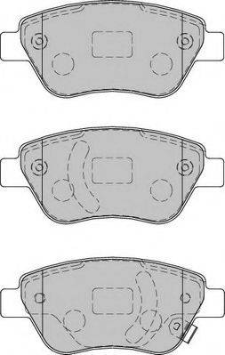 Duron DBP251920 - Тормозные колодки, дисковые, комплект www.autospares.lv