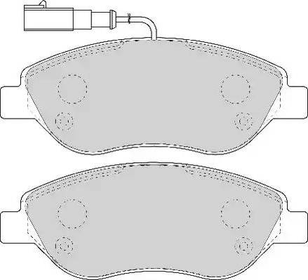 Duron DBP231468 - Bremžu uzliku kompl., Disku bremzes autospares.lv