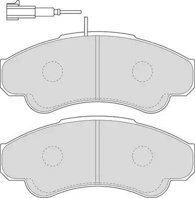 Duron DBP231479 - Brake Pad Set, disc brake www.autospares.lv