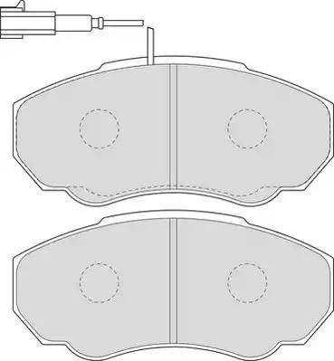 Duron DBP231478 - Тормозные колодки, дисковые, комплект www.autospares.lv