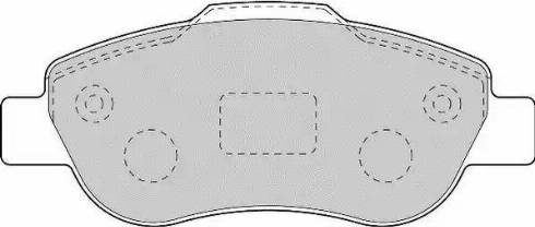 Duron DBP231652 - Brake Pad Set, disc brake www.autospares.lv