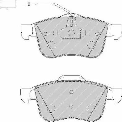 Duron DBP231805 - Bremžu uzliku kompl., Disku bremzes www.autospares.lv