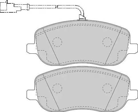 Kager 350985 - Bremžu uzliku kompl., Disku bremzes www.autospares.lv