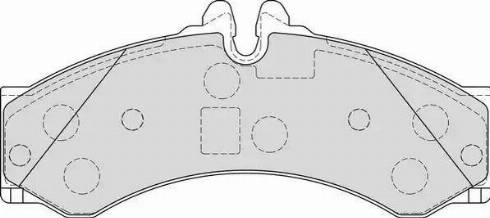 Duron DBP221879 - Тормозные колодки, дисковые, комплект www.autospares.lv