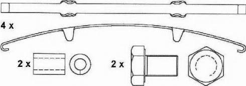 Duron DCV1656BFE - Bremžu uzliku kompl., Disku bremzes www.autospares.lv