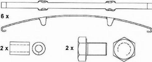 Duron DCV1585B - Bremžu uzliku kompl., Disku bremzes www.autospares.lv