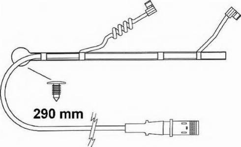 Duron FAI164 - Indikators, Bremžu uzliku nodilums www.autospares.lv