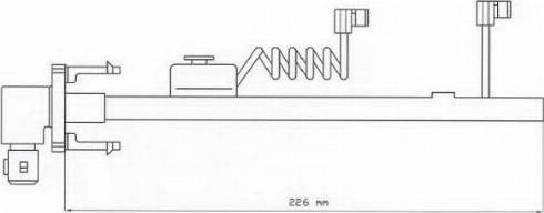 Duron FAI116 - Indikators, Bremžu uzliku nodilums www.autospares.lv