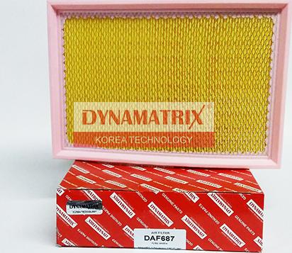 Dynamatrix DAF687 - Gaisa filtrs autospares.lv