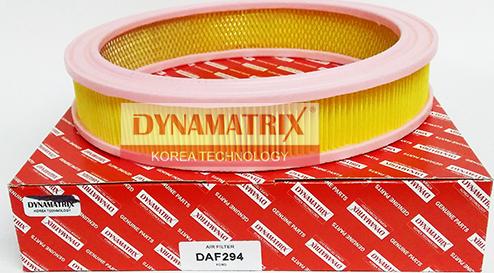 Dynamatrix DAF294 - Gaisa filtrs autospares.lv