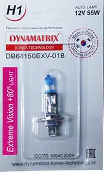 Dynamatrix DB64150EXV-01B - Лампа накаливания, основная фара www.autospares.lv