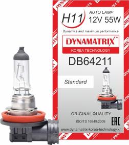 Dynamatrix DB64211 - Bulb, headlight www.autospares.lv