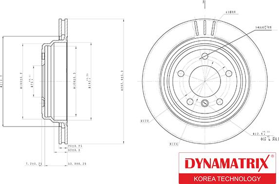 Dynamatrix DBD836 - Bremžu diski autospares.lv