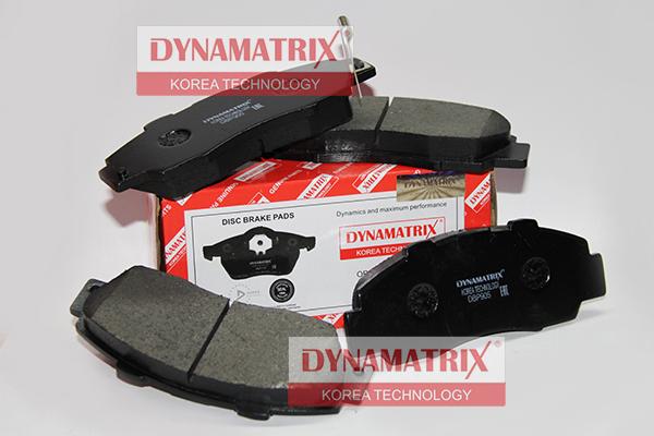 Dynamatrix DBP905 - Brake Pad Set, disc brake www.autospares.lv