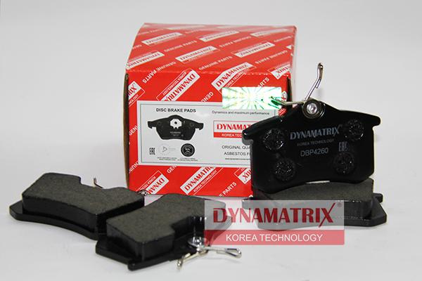 Dynamatrix DBP4260 - Bremžu uzliku kompl., Disku bremzes autospares.lv