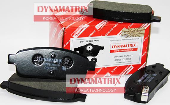 Dynamatrix DBP4263 - Bremžu uzliku kompl., Disku bremzes autospares.lv