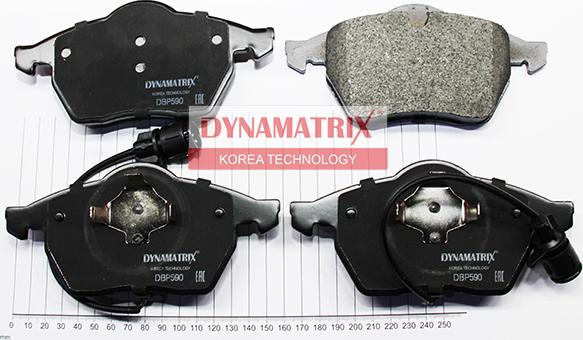 Dynamatrix DBP590 - Bremžu uzliku kompl., Disku bremzes autospares.lv