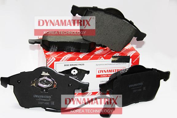 Dynamatrix DBP1496 - Bremžu uzliku kompl., Disku bremzes www.autospares.lv