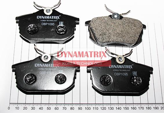 Dynamatrix DBP1095 - Bremžu uzliku kompl., Disku bremzes www.autospares.lv