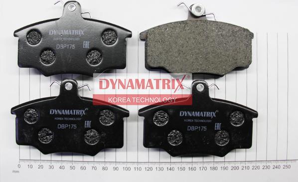 Dynamatrix DBP175 - Bremžu uzliku kompl., Disku bremzes autospares.lv