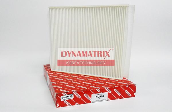 Dynamatrix DCF74 - Фильтр воздуха в салоне www.autospares.lv