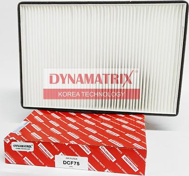 Dynamatrix DCF75 - Фильтр воздуха в салоне www.autospares.lv