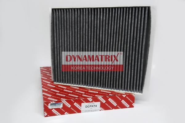 Dynamatrix DCFK74 - Фильтр воздуха в салоне www.autospares.lv