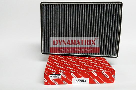 Dynamatrix DCFK75 - Фильтр воздуха в салоне www.autospares.lv